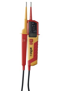 Wiha 45217 Zkoušečka napětí a průchodnosti / 0.5–1 000 V AC / CAT IV / Napájení: 2x AAA