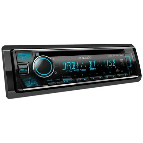 Kenwood KDCBT760DAB / Autorádio / 1DIN / DAB+ / BT / USB / AUX-IN / CD