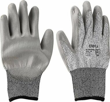 Deli Tools EDL521043XL Pracovní rukavice / odolné proti říznutí / velikost XL