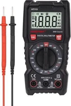 Habotest HT113 Digitální univerzální multimetr / 600 V / 2x AAA