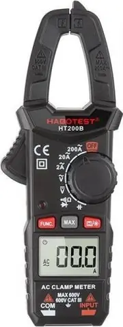 Habotest HT200B Digitální klešťový měřák / 600V / 2x AAA