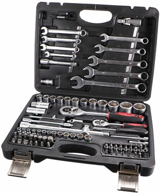 SIXTOL TOOL SET 82 / Gola sada / uhlíková ocel