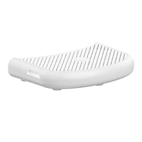 Catlink schody na toaletu BayMax bílá / prostor pro zbytky steliva