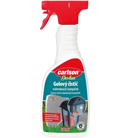 Carlson Gelový čistič náhrobních lampiček a krbových skel 500ml
