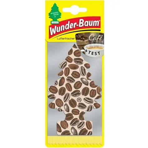 Wunder-Baum Osvěžovač vzduchu/vůně/stromeček do auta - Café