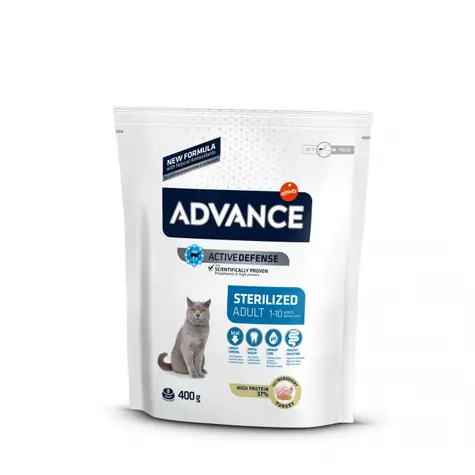 ADVANCE CAT Sterilized 400g / Superprémiové krmivo (granule) / pro sterilizované dospělé kočky