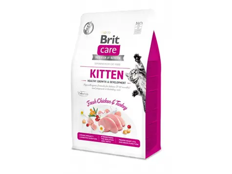 Brit Care Cat Grain-Free Kitten 0.4kg / Granule pro kočky 