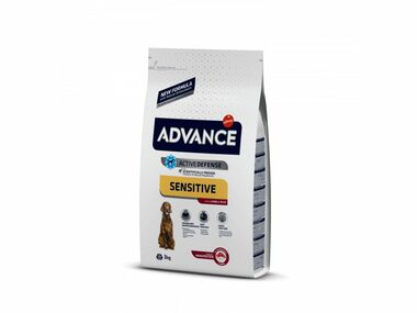 ADVANCE DOG jehně a rýže 3kg / Granule pro psy / pro psy s citlivým zažíváním