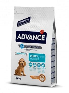 ADVANCE DOG MEDIUM Puppy Protect 3kg / Granule pro psy / pro štěňata středních plemen
