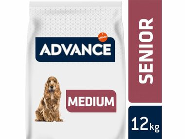 ADVANCE DOG MEDIUM Senior 12kg / Granule pro psy / pro psy středních plemen seniorů