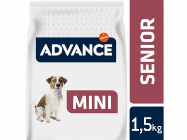 ADVANCE DOG MINI Senior 1.5kg / Granule pro psy / pro psího seniora