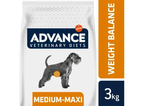 ADVANCE-VD Dog Weight Balance MED/MAXI 3kg / Granule pro psy 