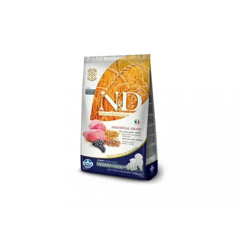 N&D Low Grain Puppy Medium/Large Lamb & Blueberry 12kg / Krmivo pro štěňata středních a velkých plemen