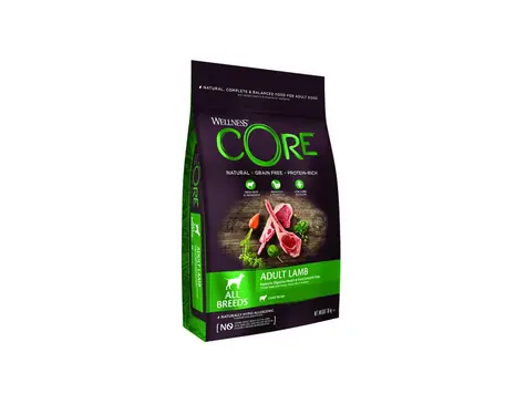 Wellness Core Dog Lamb Adult All Breeds jehněčí 10kg / Krmivo pro dospělé psy všech plemen