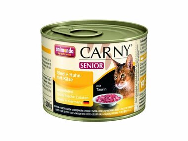 Animonda Carny Senior konzerva pro kočky kuřecí+sýr 200g