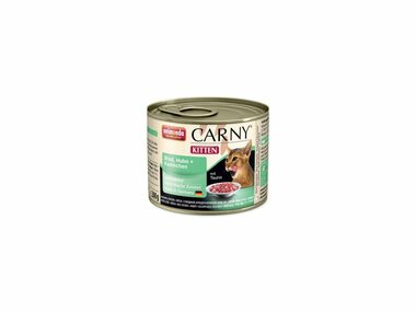 Animonda Carny Konzerva Adult pro kočky hovězí+krocan+králík 200g