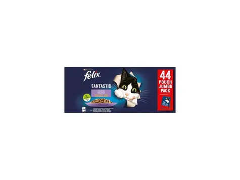 Purina Felix Fantastic mixovaný výběr 44 x 85g / Kapsičky pro kočky