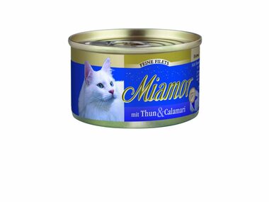 Finnern Miamor Fine Finest tuňák+kalamáry konzerva 100g