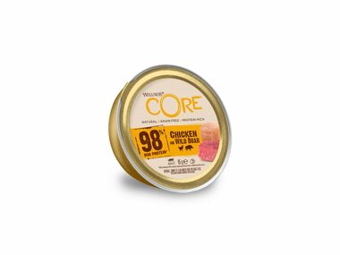 Wellness Core Cat 98% Protein kuřecía divočák Paštika 85g