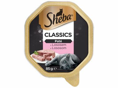 Sheba Classics Paté Losos 85 g / Vanička pro kočky