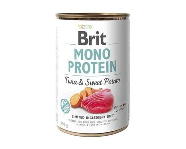Brit Mono Protein Tuna & Sweet Potato 400g / Konzerva pro psy