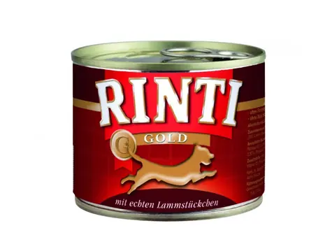Finnern Rinti Gold konzerva pro psy jehně 185g