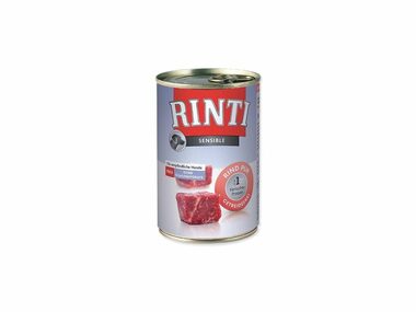 Finnern Rinti Sensible konzerva pro psy hovězí 400g