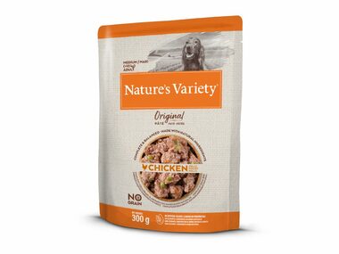 Nature´s variety original pro střední psy s kuřecím 300g / Kapsička pro psy