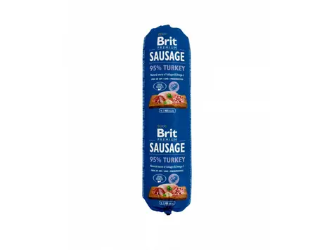 Brit Sausage Turkey 800g / Salám pro psy