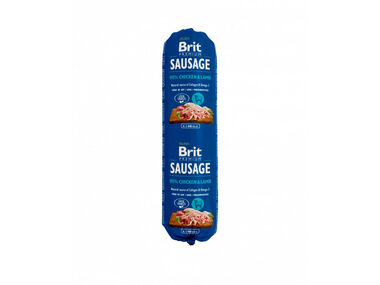Brit Sausage Chicken & Lamb 800g / Salám pro psy