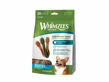 Whimzees zubní kartáček S 360g / Dentální pamlsky pro psy