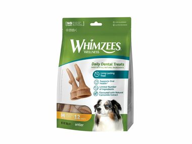 Whimzees parohy M 360g / Dentální pamlsky pro psy