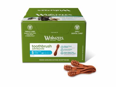 Whimzees zubní kartáček S 150x15g / Dentální pamlsky pro psy