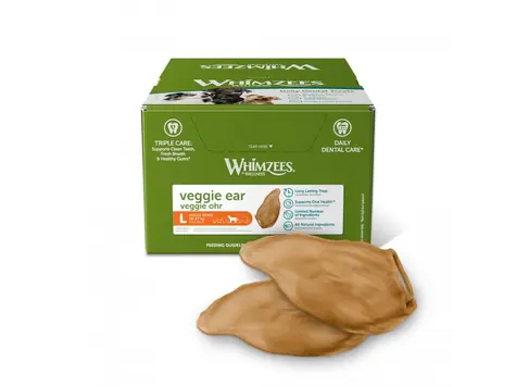 Whimzees veggie ucho L 18x60g / Dentální pamlsky pro psy