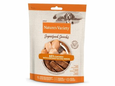 Natures variety superfood snack kuřecí 85g / Pamlsky pro psy