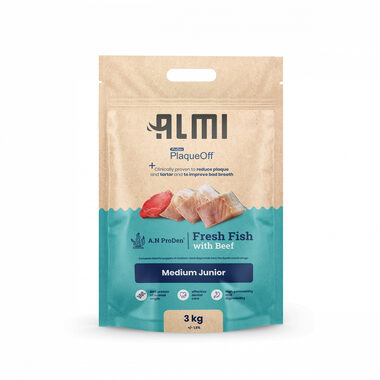 ALMI Medium Junior 3kg / Granule pro psy / pro štěňata středních plemen od 4. měsíce 