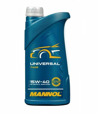 MANNOL Universal 15W-40 1 l / Celoročný univerzálny motorový olej