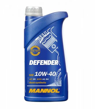 MANNOL Defender 10W-40 1 l / HC-syntetický motorový olej