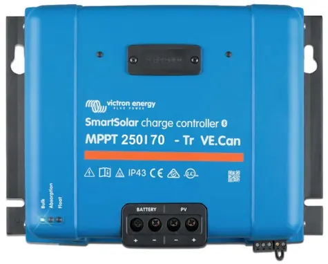 Victron Solární regulátor SmartSolar 250/70-Tr VE.Can MPPT / 70A / 250V / Bluetooth / VE.Can / VE.Direct