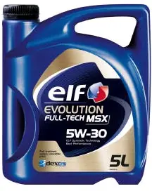 ELF EVOLUT FT MSX 5W-30 5l / Syntetický motorový olej 