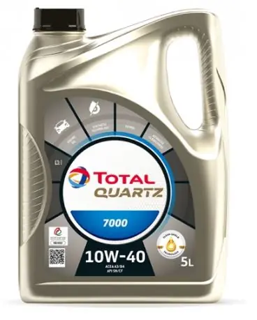 TOTAL QUARTZ 7000 10W-40 5l / Polosyntetický motorový olej 