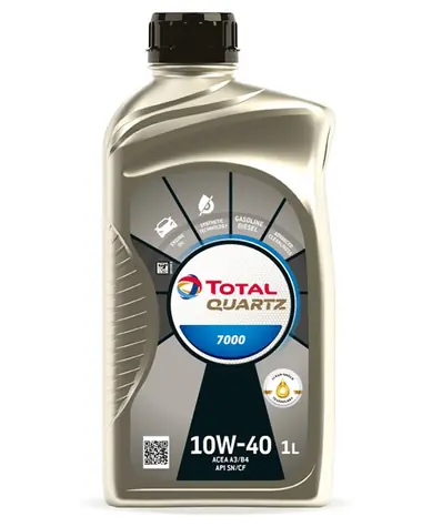 TOTAL QUARTZ 7000 10W-40 1l / Polosyntetický motorový olej 