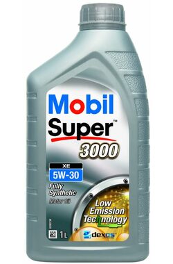 Mobil SUPER 3000 XE 5W-30 1l / Syntetický motorový olej 