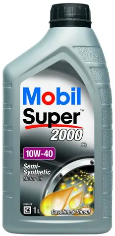 Mobil SUPER 2000 X1 10W-40 1l / Polosyntetický motorový olej 