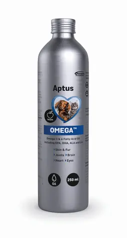 Aptus Omega 250ml / Doplňkové krmivo pro psy a kočky