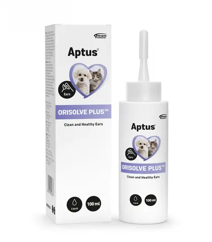 Aptus Orisolve Plus 100ml / Roztok na čištění uší pro psy a kočky