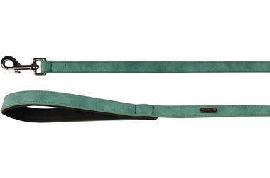 Flamingo Delu Vodítko s neoprenovým polstrováním zelená 130x1.5cm