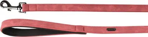 Flamingo Delu Vodítko s neoprenovým polstrováním červená 100x2.5cm