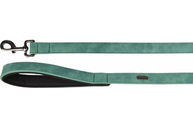 Flamingo Delu Vodítko s neoprenovým polstrováním zelená 130x2.5cm