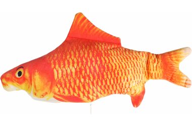 Flamingo Flounder Elektronická hračka pro kočky Ryba oranžová 30cm